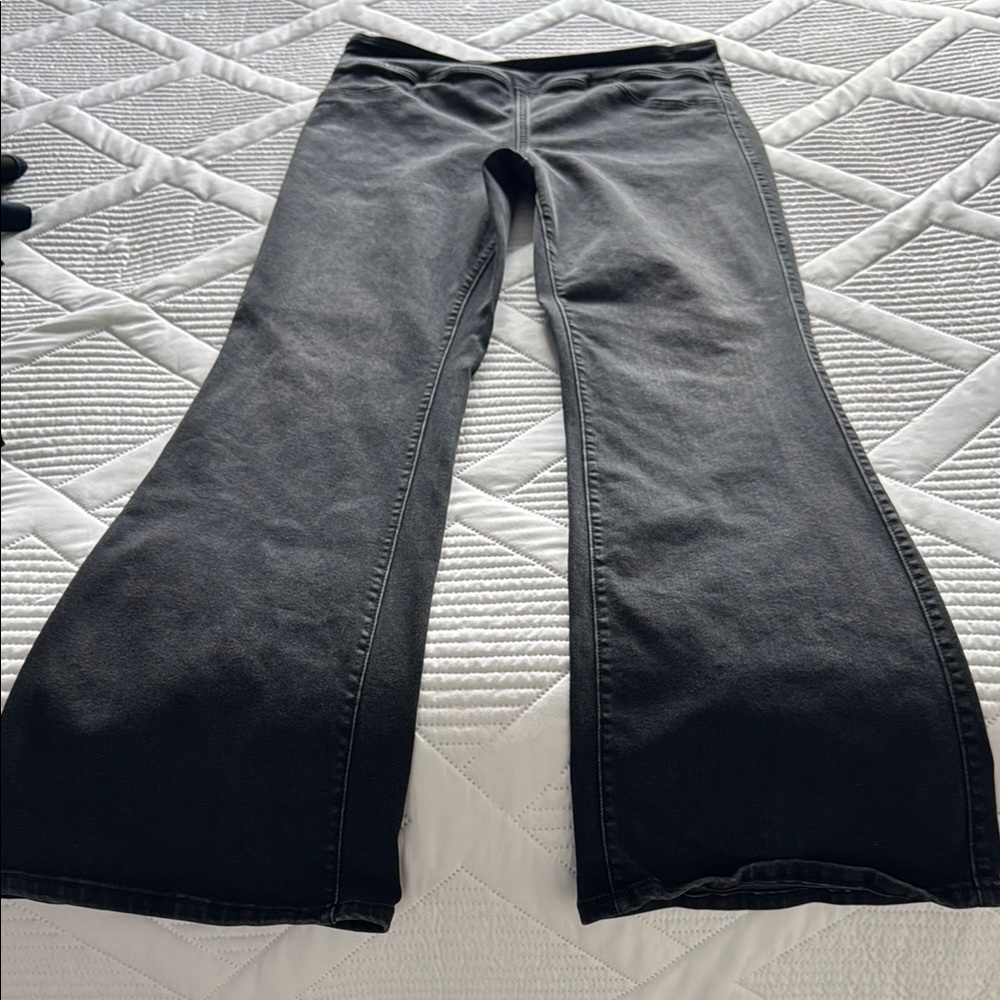 Black Flared Pants